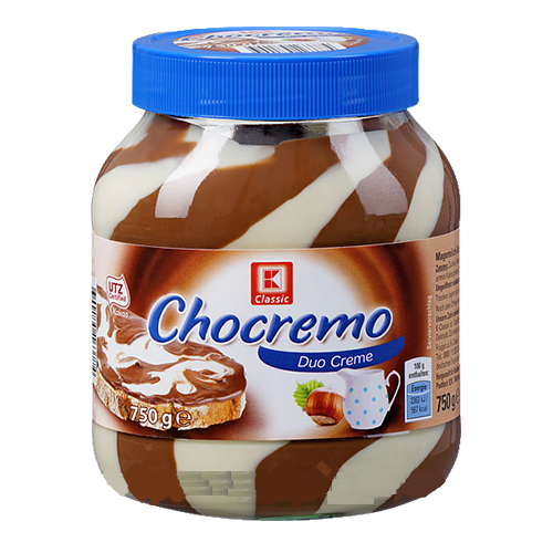 Паста Шоколадна Крем Chocremo з Горіхом 750 г Німеччина (6 шт./1 ящ)