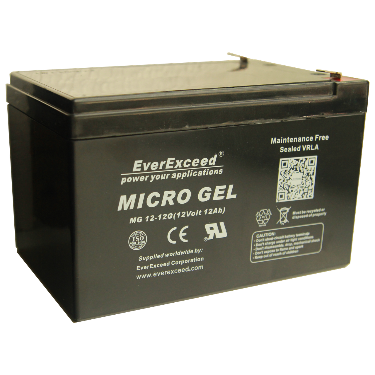 Гелевий акумулятор EverExceed MG 12-12G