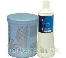 Пудра для освітлення Wella Blondor 800 г + Welloxon 1000ml (на вибір)