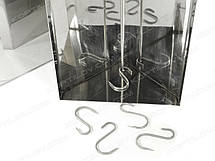 Коптильня гарячого копчення 2 мм 530х320х450 мм "Сімейна" з кришкою будиночком + ТЕРМОМЕТР з нержавіючої сталі з гідрозатвором, фото 5