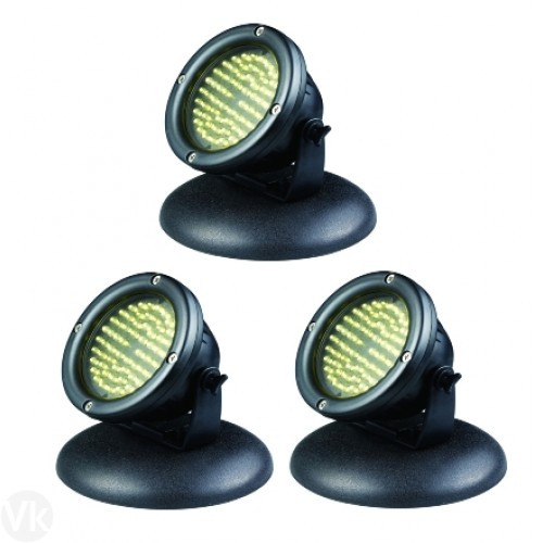 Светодиодный светильник для пруда AquaKing LED-60х3 (3 LED лампы х 6,5 Вт) - фото 1 - id-p893604697