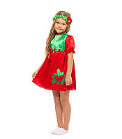 Дитячий костюм Каліна для дівчинки 4-9 років Карнавальне плаття на свято Осені