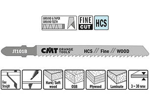 Пильні полотна для електролобзиків. Серія JT101B-5