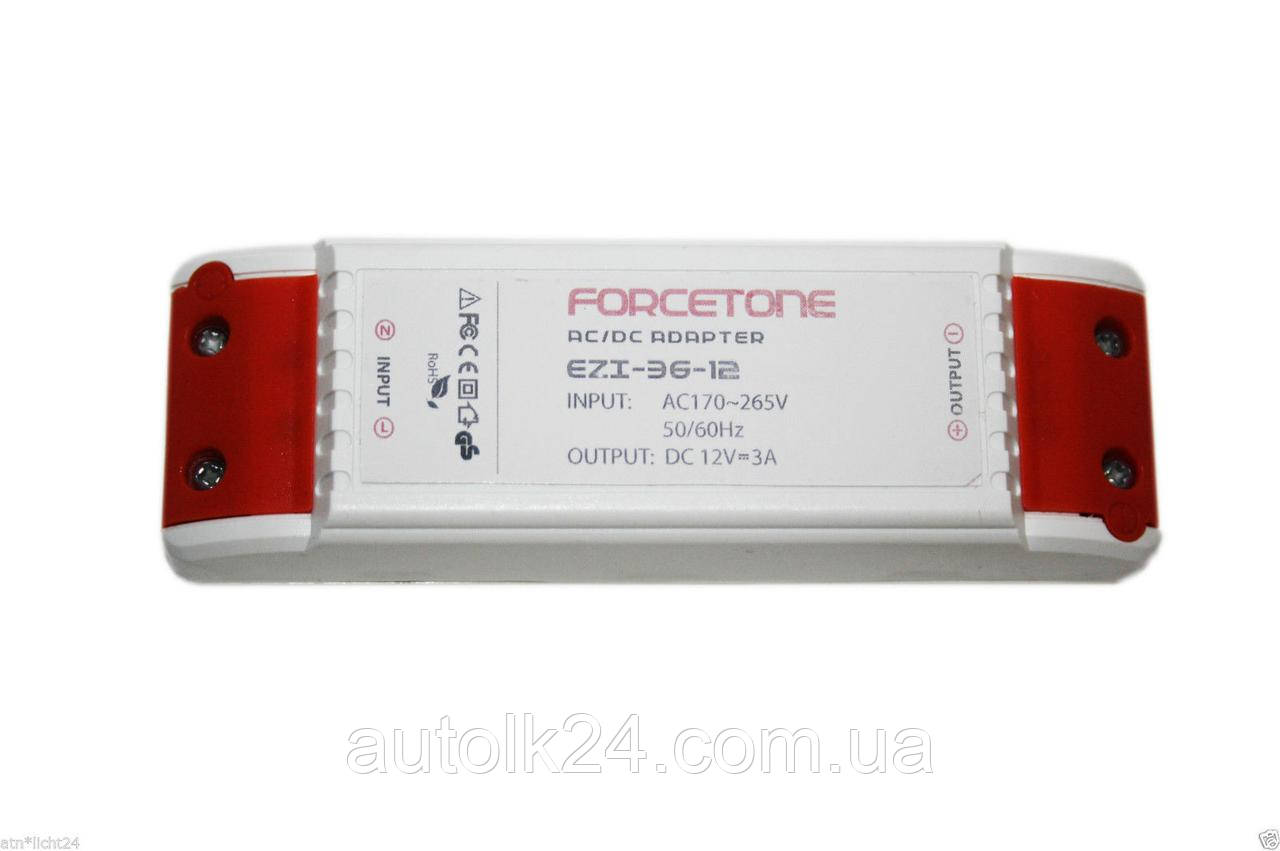 Блок живлення для Led-стрічок 36W 12 V 3 A