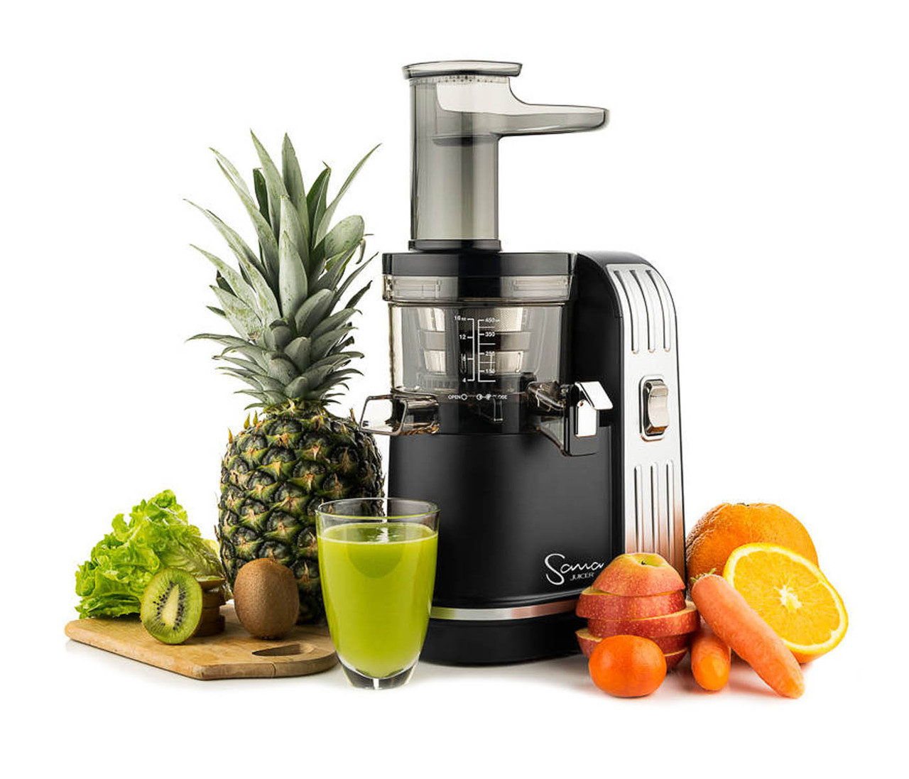 SANA EUJ-828 BLACK шнекова соковичавниця