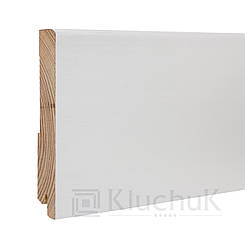 Плінтус Kluchuk White Plinth KLW-07 Модерн 120мм