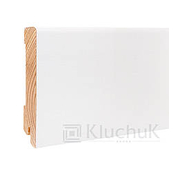 Плінтус Kluchuk White Plinth KLW-06 Модерн 100мм