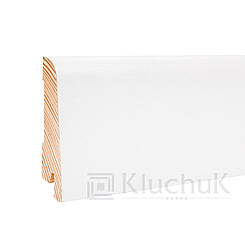 Плінтус Kluchuk White Plinth KLW-01 Євро 60мм