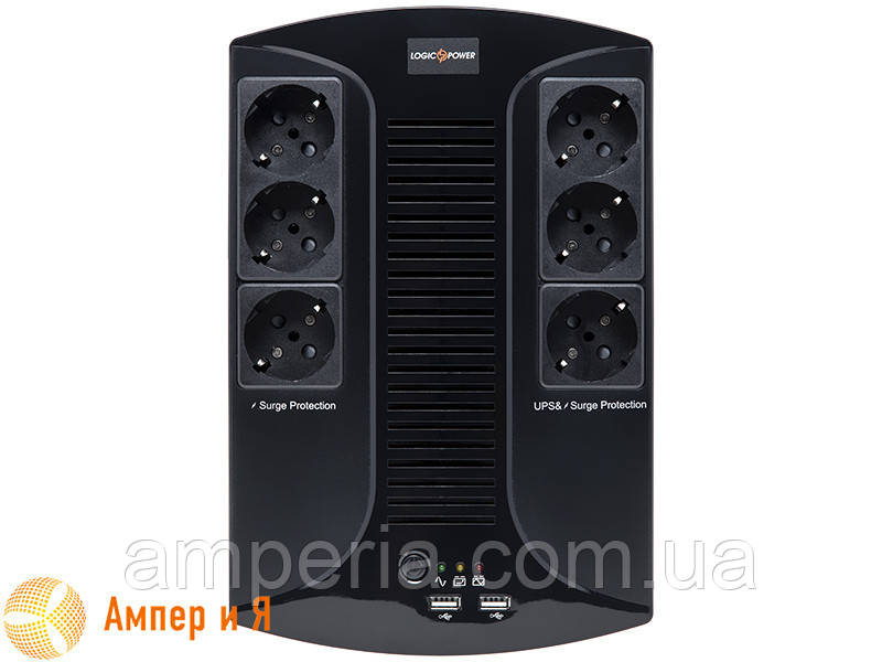 ДБЖ LogicPower LP 850VA-6PS