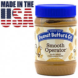 Арахісова паста зі шматочками арахісу Peanut Butter & Co. Smooth Operator 462 грамів. США