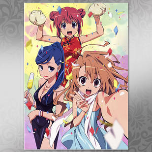 Плакат А3 Аніме Toradora 002