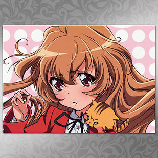 Плакат А3 Аніме Toradora 005