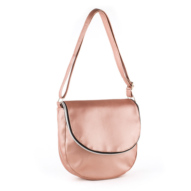 Сумка Daily з клапаном світло-рожевий натураль_склад_m, фото 1