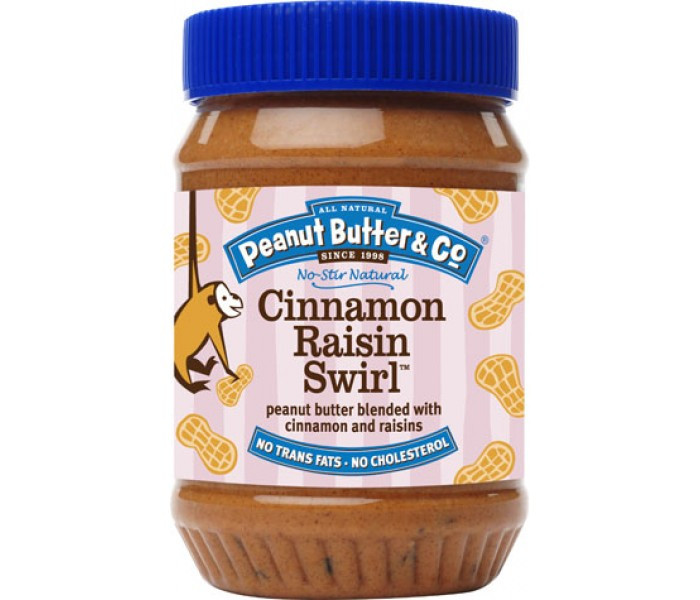 Арахісова паста з корицею і родзинками Peanut Butter&Co. Cinnamon Raisin Swirl 462 грамм. США