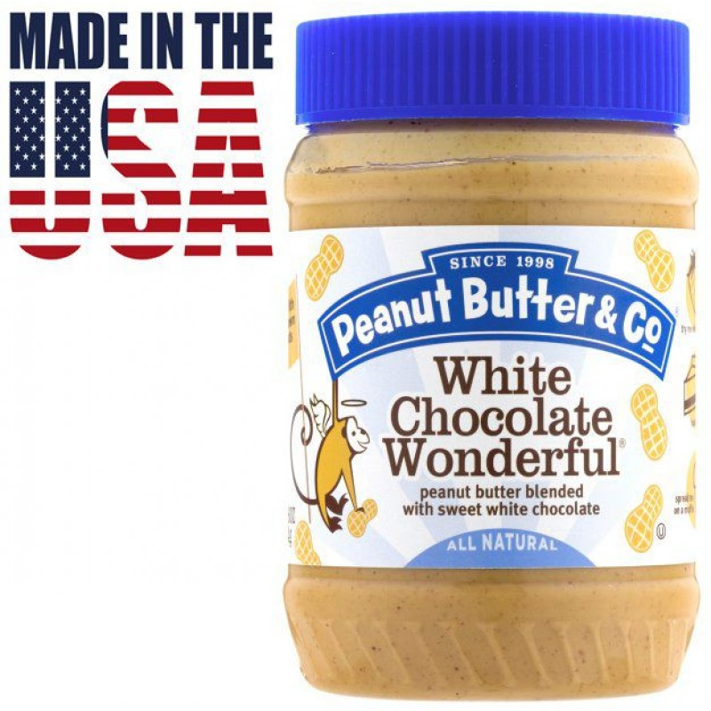 Арахісова паста з білим шоколадом Peanut Butter & Co. White Chocolate Wonderful 462 грамів. США
