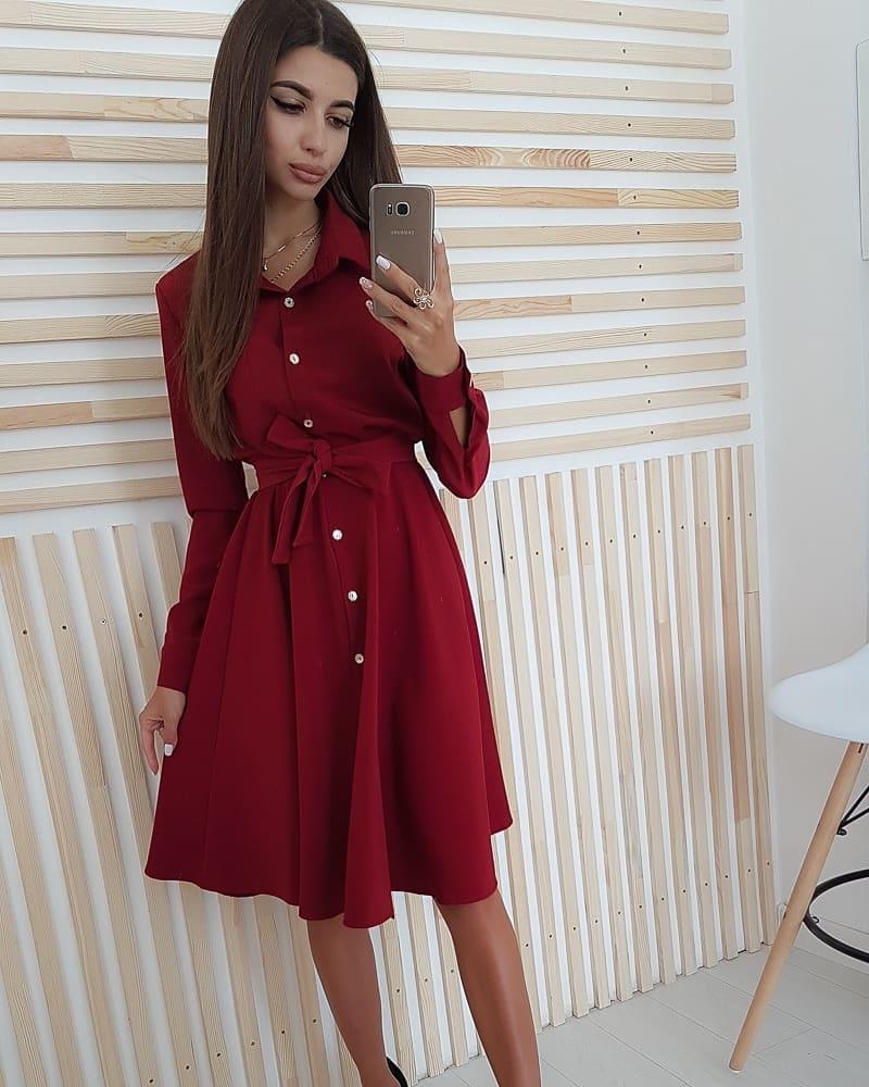 Сукня сорочка нижче коліна, фото 1