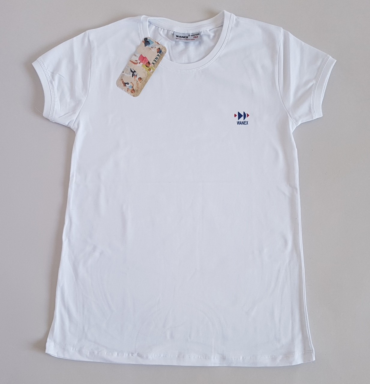 Футболка дитяча «Wanex» білого кольору (Туреччина), фото 1