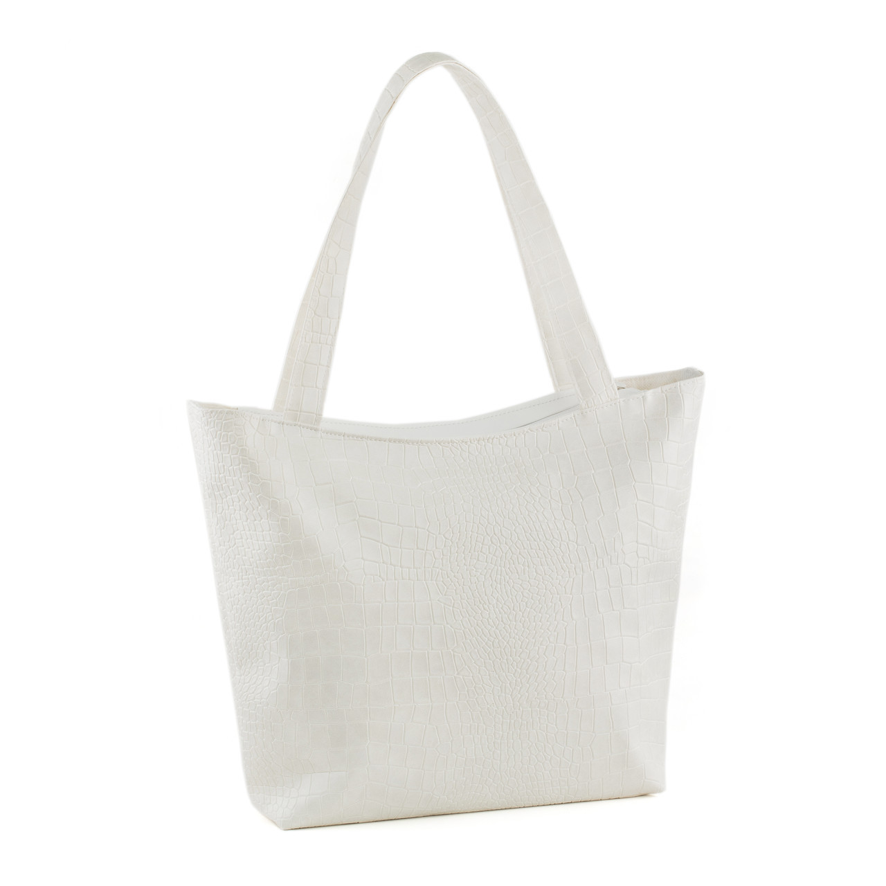 Сумка-човник білий макан_склад_m, фото 1