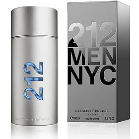 Мужская туалетная вода Carolina Herrera 212 For Маn EDT 100 ml Скидка All 57