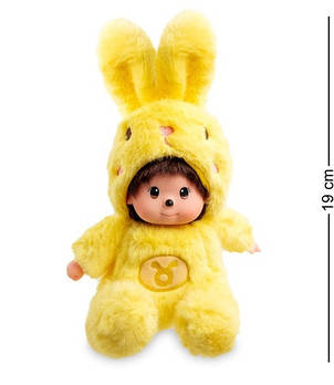 М'яка іграшка Малюк у костюмі Зайчика "Знак Зодіака - Телец"