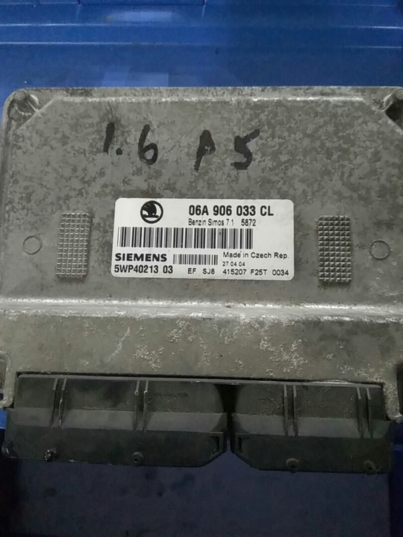 Блок керування двигуном 1.6 mpi, фото 1