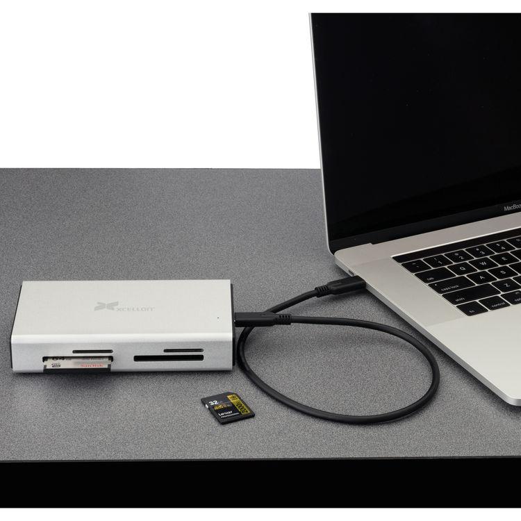 Купити Картрідер Xcellon 4Slot Pro USB 3.1 Gen 2 TypeC Card Reader