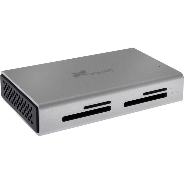 Картрідер Xcellon 4-Slot Pro USB 3.1 Gen 2 Type-C Card Reader (CFast 2.0 & UHS-II SD)(CR-CFASD)