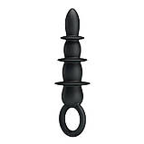 Анальний стимулятор Pretty Love Special Anal Stimulator Black, фото 3