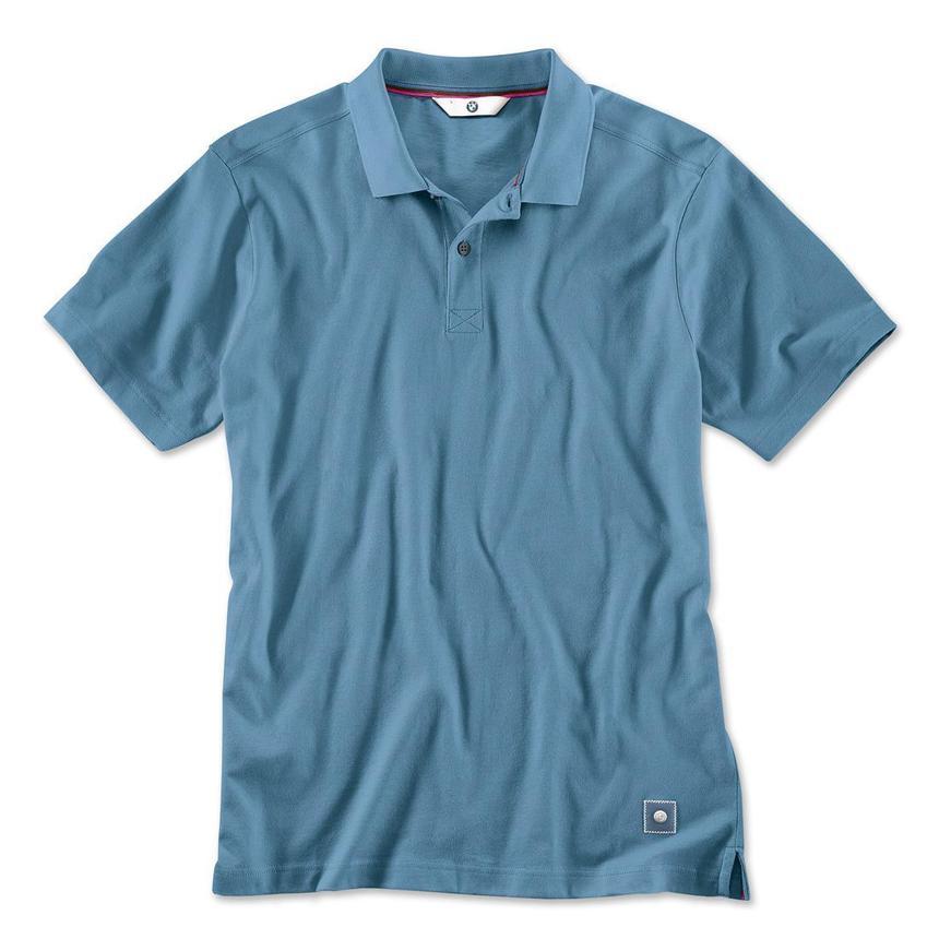 Чоловіча сорочка-поло BMW Polo Shirt, Men, Steel Blue (80142411082)
