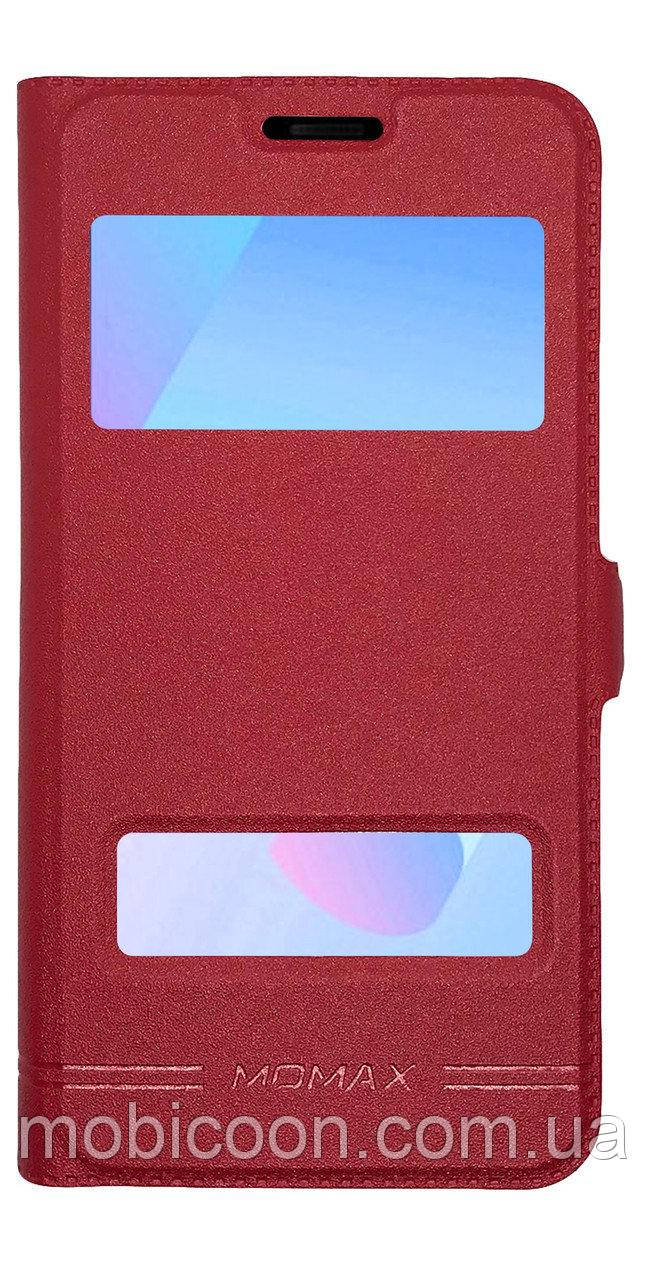 Чехол книжка Momax для Samsung Galaxy A3 2016, A310 Red