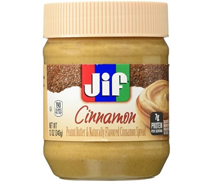 Арахісова паста (олія) Jif Cinnamon Peanut Butter 340 грамів. США, фото 1
