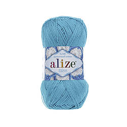 Alize Miss (Алізе Міс) 100% мерсеризована бавовна 16 темна бірюза