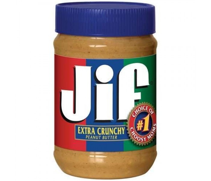 Арахісова паста (олія) Jif Extra Crunchy, 793 грам. США Джиф