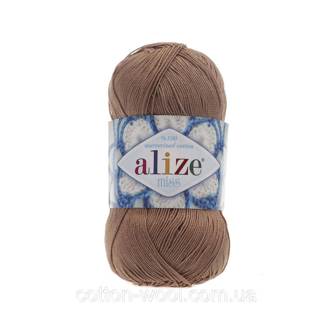 Alize Miss (Алізе Міс) 100% мерсеризована бавовна 494 какао
