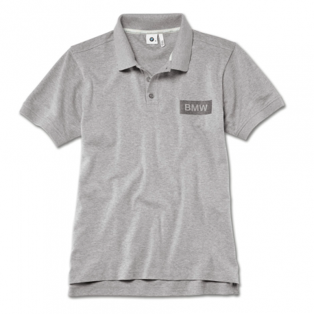 Чоловіча сорочка-поло BMW Logo Polo Shirt, Men, Grey, (80142454594), фото 1