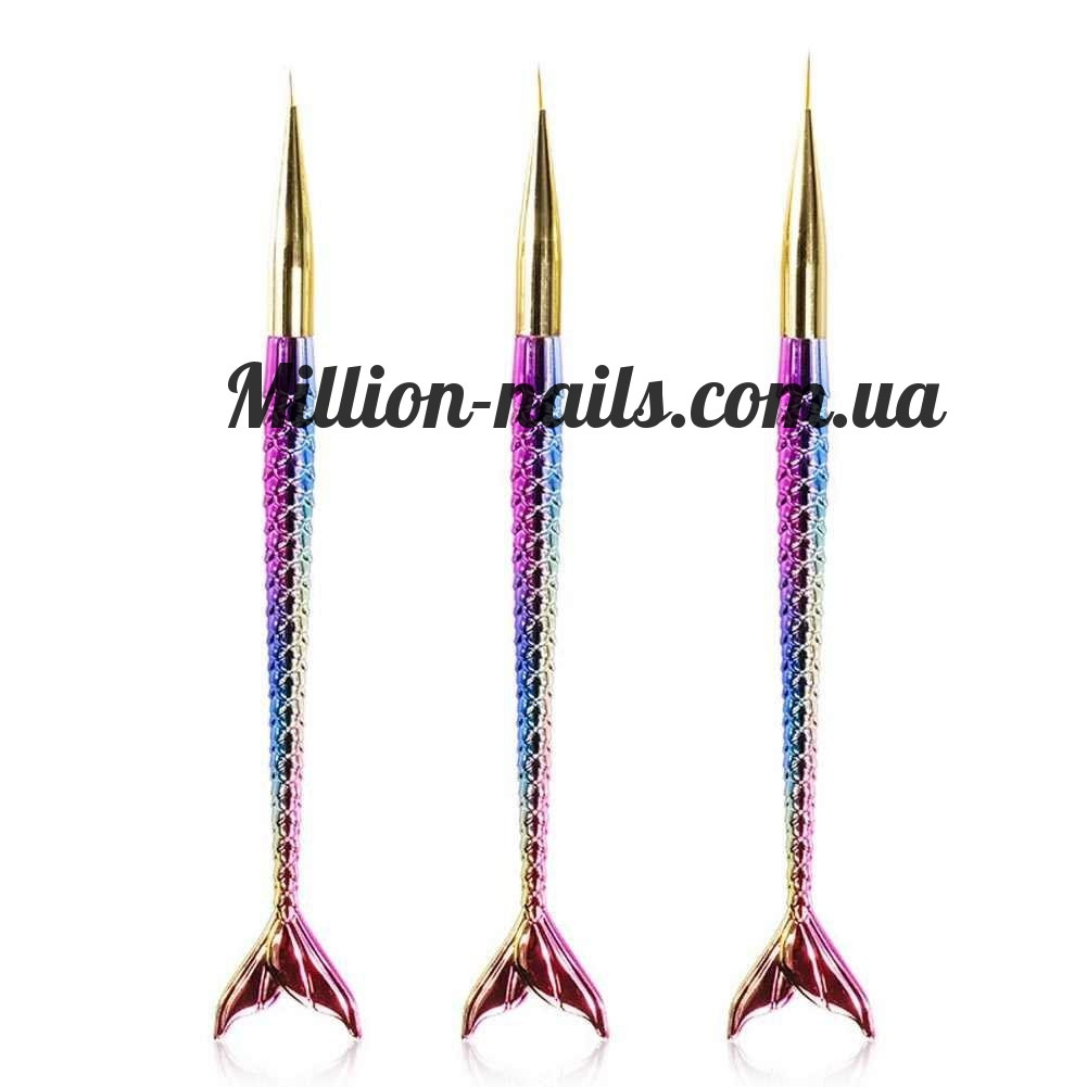 Кисть-лайнер для манікюру "Русалка" №000