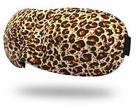 Очки для сна 3D леопард