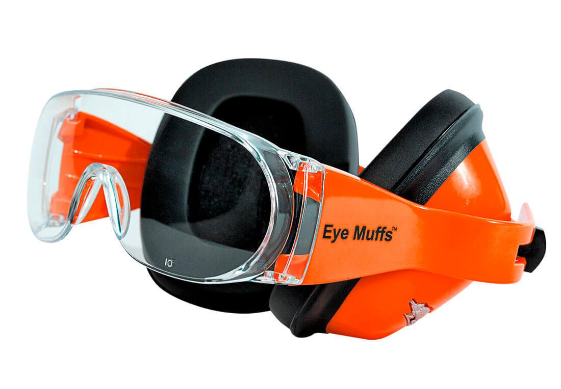 Протишумові навушники з окулярами EyeMuffs