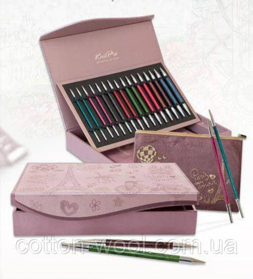 Подарунковий набір знімних спиць Royale Luxury Collection Wood KnitPro
