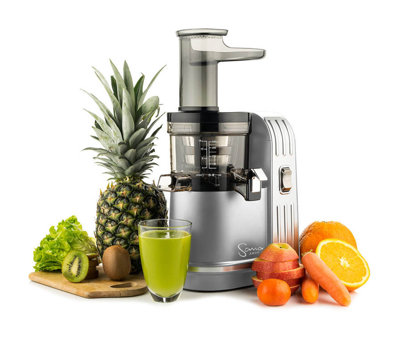 SANA EUJ-828 SILVER шнекова соковичавниця