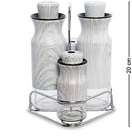 Набір для спецій, 4 ємності на підставці SP-04