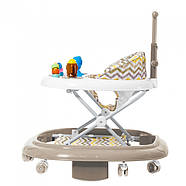 Ходунки CARRELLO Eterno CRL-9607 Coffee 3 в 1 (ходунки, гойдалка, каталка), фото 2