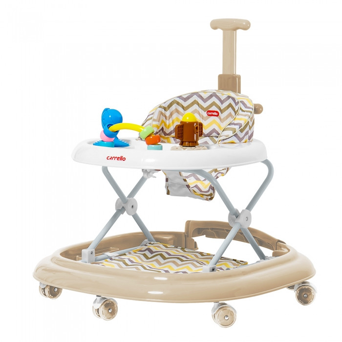 Ходунки CARRELLO Eterno CRL-9607 Beige 3 в 1 (ходунки, гойдалка, каталка), фото 1