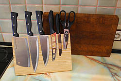 Магнітний тримач для ножів із ясена 20х30 см