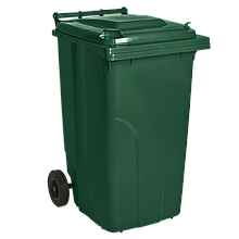 122064/2 Контейнер для ТПВ" Алеана - 120л, на колесах (54*48*95), (зелений)