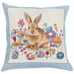 Наволочка гобеленова великодня LiMaSo 45х45 см KISS651