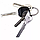 Ключ-брелок мультитул 6 в 1 з неіржавкої сталі Utili-key тактичний Swiss, фото 7