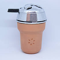 Комплект для кальяну чаша Solaris (з глини, висота 77 мм) + Kaloud калауд регулятор жару, фото 2