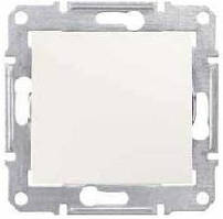 Вимикач - кнопка Слонова кістка Schneider Sedna (sdn0700123)