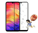 Захисне скло для Xiaomi Redmi 7 / 7 Pro (Чорне), фото 4